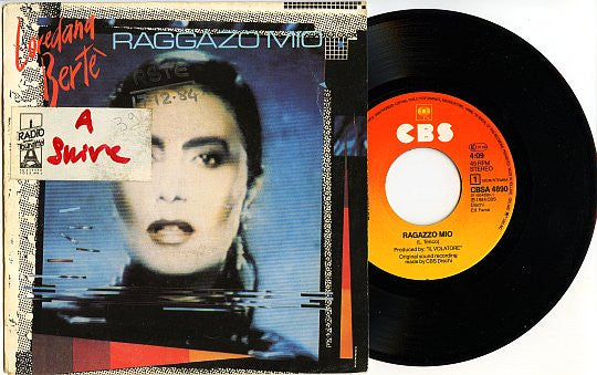 Loredana Bertè : Ragazzo Mio (7", Single)