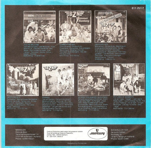 BZN : Just An Illusion  (7", Single)