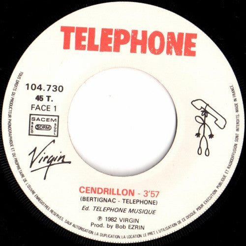 Téléphone : Cendrillon (7", Single)
