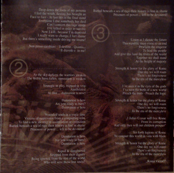 Kataklysm : Epic (The Poetry Of War) (CD, Album)