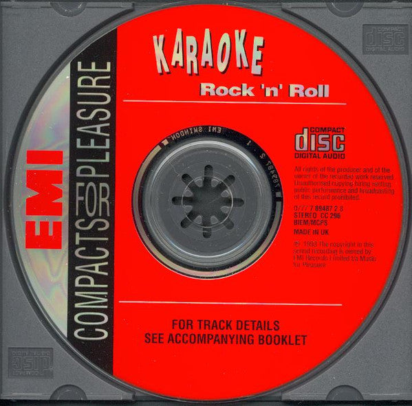 Various : Karaoke - Rock 'n' Roll (CD, Album, Comp)