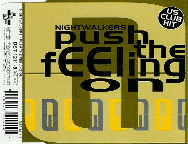 Nightwalkers : Push The Feeling On (CD, Maxi)
