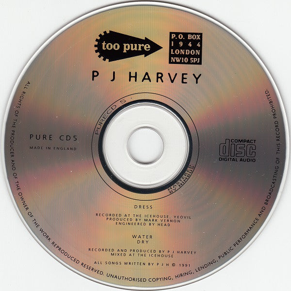PJ Harvey : Dress (CD, Single)