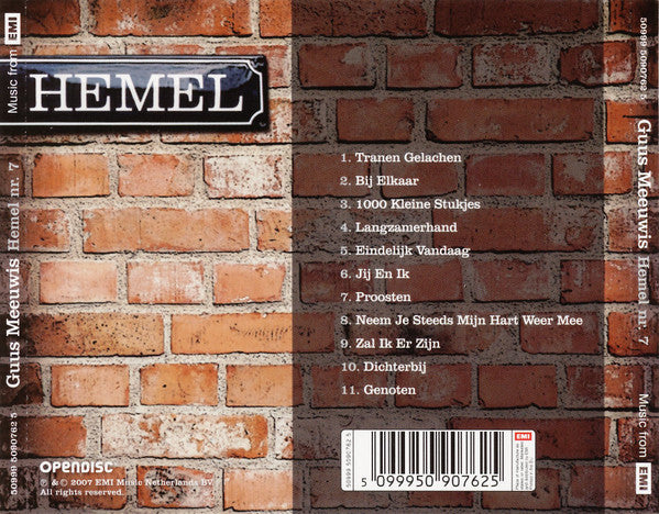 Guus Meeuwis : Hemel Nr. 7 (CD, Album, Enh)