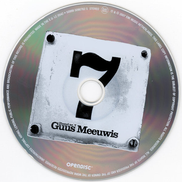Guus Meeuwis : Hemel Nr. 7 (CD, Album, Enh)