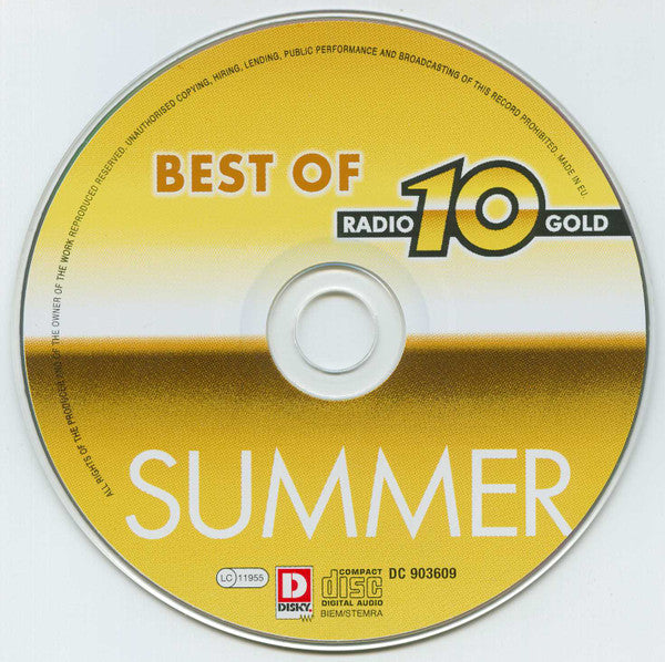 Various : Best Of Radio 10 Gold - Summer (CD, Comp)