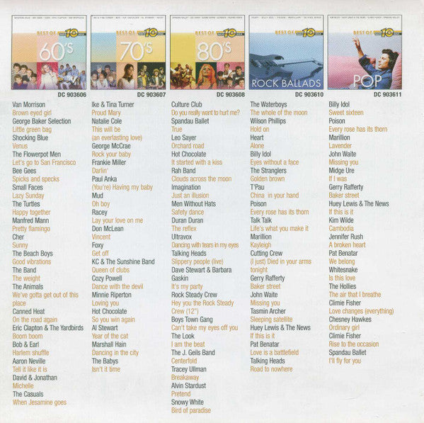 Various : Best Of Radio 10 Gold - Summer (CD, Comp)