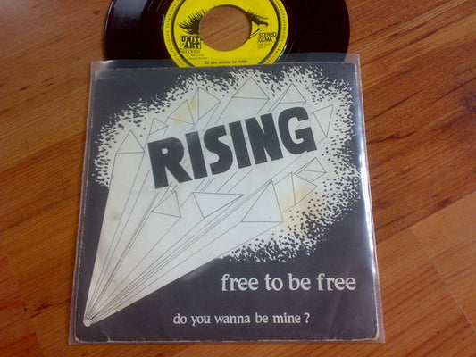 Rising (7) : Free To Be Free (7", Single)