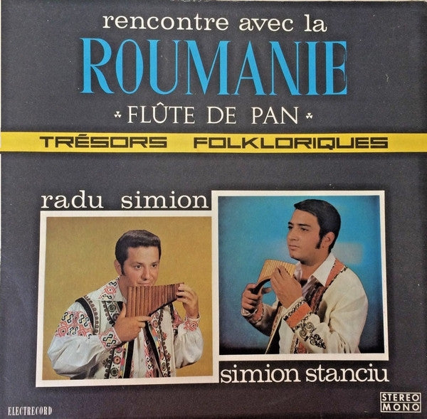 Radu Simion / Simion Stanciu : Flûte De Pan (LP, RE, Whi)