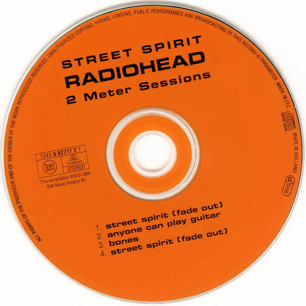 Radiohead : Street Spirit (Fade Out) 2 Meter Sessions (CD, Maxi)