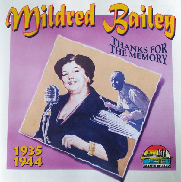 Mildred Bailey : 1935 1944 (Thanks For The Memory) (CD, Comp)