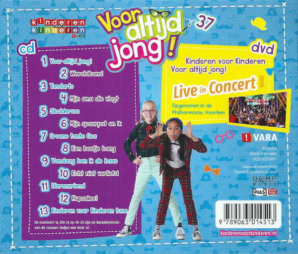 Kinderen voor Kinderen : 37 - Voor Altijd Jong! (CD, Album + DVD-V, PAL)