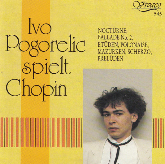 Ivo Pogorelich Spielt Frédéric Chopin : Ivo Pogorelich Spielt Chopin (CD, RM, Liv)
