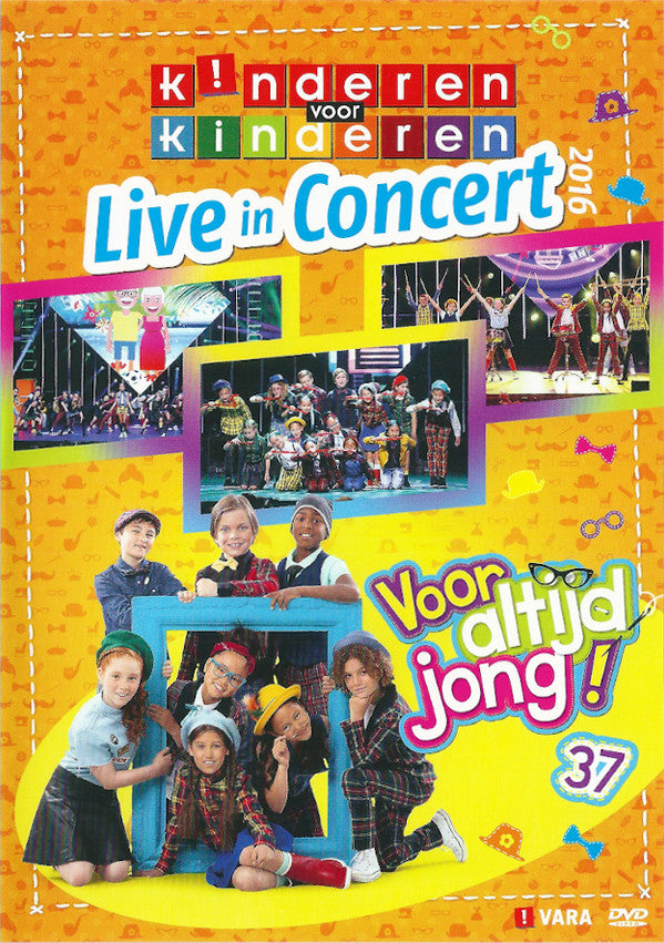 Kinderen voor Kinderen : 37 - Voor Altijd Jong! - Live In Concert 2016 (DVD-V, PAL)