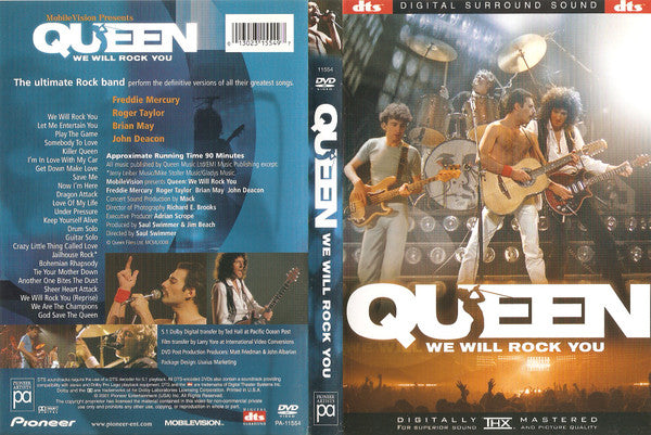 Queen : We Will Rock You (DVD-V, RE, RM, NTSC, DTS)