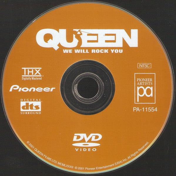 Queen : We Will Rock You (DVD-V, RE, RM, NTSC, DTS)