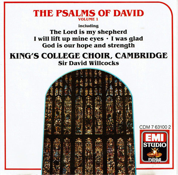 The King's College Choir Of Cambridge, David Willcocks : The Psalms Of David Volume 1 (CD, RE, RM)