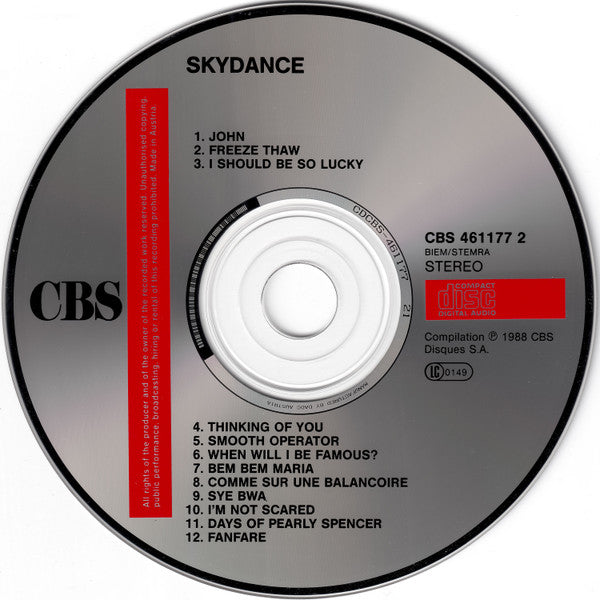Various : Skydance (CD, Comp, Mixed)