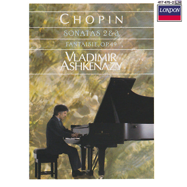 Frédéric Chopin / Vladimir Ashkenazy : Sonatas 2 & 3 / Fantasie, Op. 49 (CD, Comp)