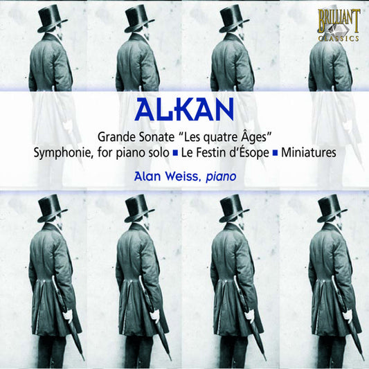 Charles-Valentin Alkan, Alan Weiss (2) : Grande Sonate "Les Quatre Ages" / Symphonie, For Piano Solo / Le Festin d'Esope / Miniatures (2xCD, Album)