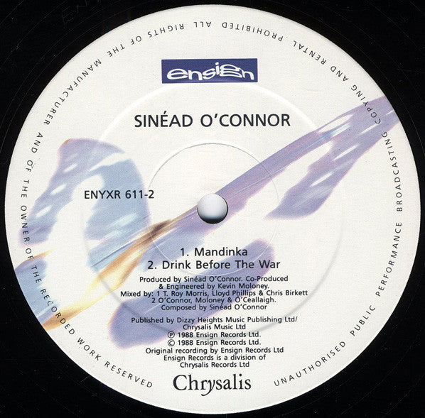 Sinéad O'Connor : Mandinka (Jake's Remix) (12")