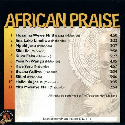 Tanzanian New Life Band : African Praise (CD, Album)