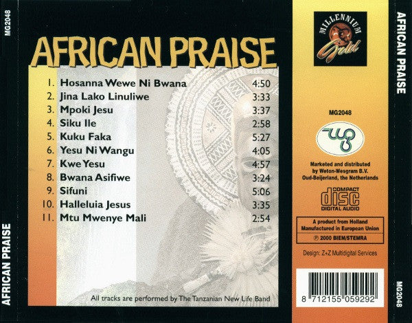 Tanzanian New Life Band : African Praise (CD, Album)