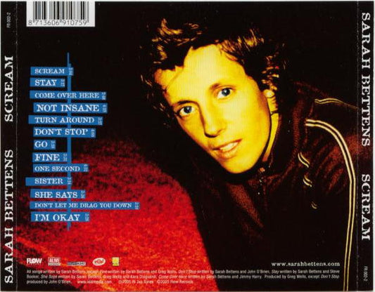 Sarah Bettens : Scream (CD, Album, Enh)