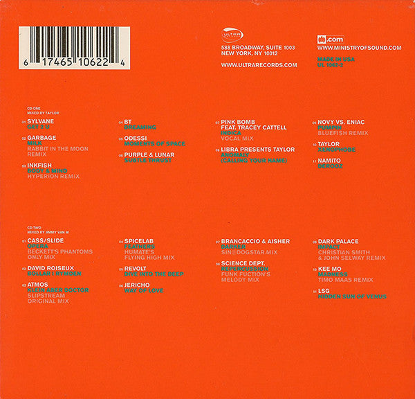 Taylor And Jimmy Van M : Trance Nation America (2xCD, Mixed, Car)