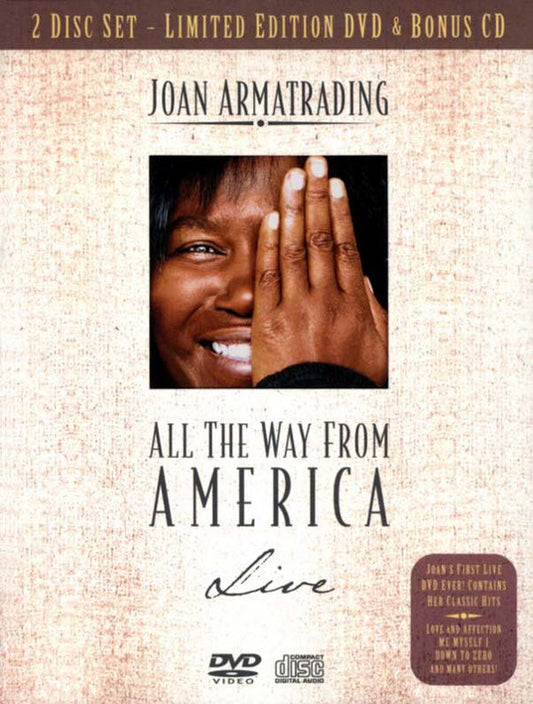 Joan Armatrading : All The Way From America - Live (DVD-V, Album, Ltd, Ltd + CD, Album, Ltd)
