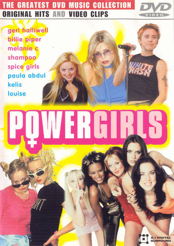 Various : Power Girls (DVD, Comp, NTSC, 4:3)