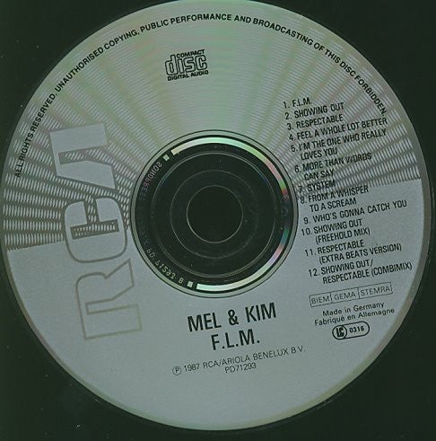 Mel & Kim : F.L.M. (+ Super Bonus) (CD, Album, Ltd)