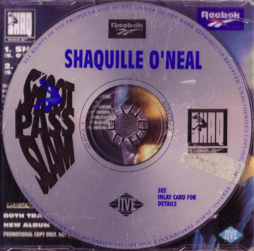 Shaquille O'Neal : Shoot Pass Slam (CD, Maxi, Promo)
