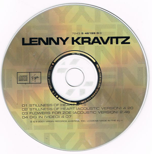 Lenny Kravitz : Stillness Of Heart (CD, Maxi, Enh)