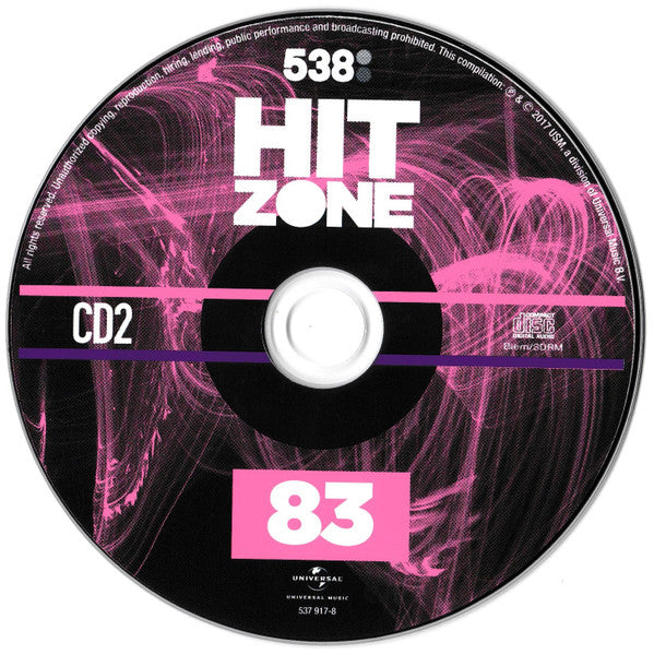 Various : 538 - Hitzone 83 (2xCD, Comp)