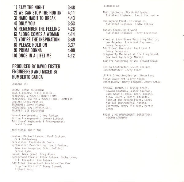 Chicago (2) : Chicago 17 (CD, Album, MPO)