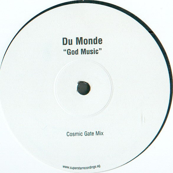 DuMonde : God Music (12", Promo)