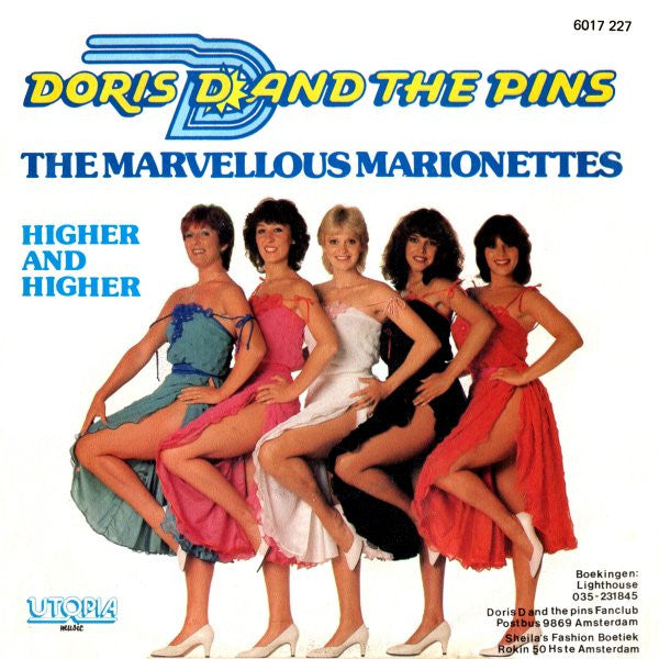 Doris D And The Pins : The Marvellous Marionettes (7", Single)