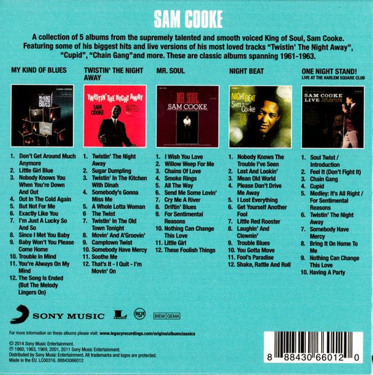 Sam Cooke : Original Album Classics (CD, Album, RE + CD, Album, RE + CD, Album, RE + CD)