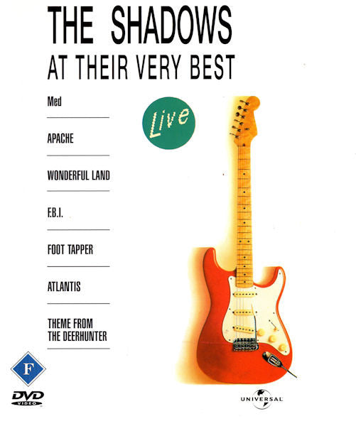 The Shadows : At Their Very Best (DVD, PAL)