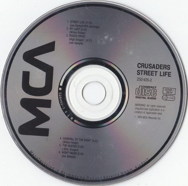 The Crusaders : Street Life (CD, Album, RE)