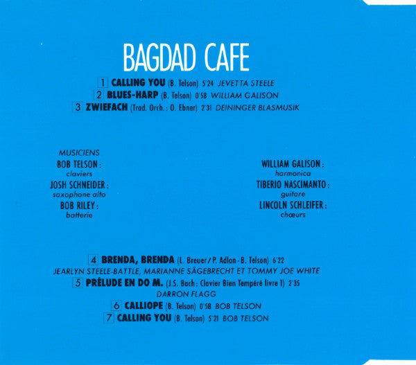 Various : Bande Originale Du Film Bagdad Cafe (CD, Album)