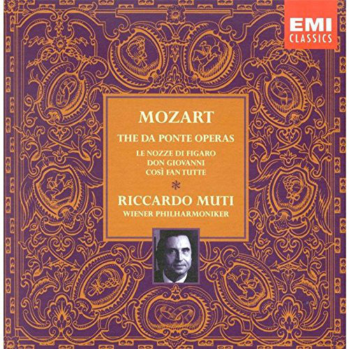 Wolfgang Amadeus Mozart - Riccardo Muti, Wiener Philharmoniker : The Da Ponte Operas (Le Nozze Di Figaro / Don Giovanni / Così Fan Tutte) (9xCD, Comp + Box, Album)