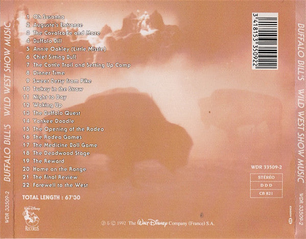 George Fenton : Buffalo Bill's Wild West Show (Original Soundtrack Music) (CD, Album)
