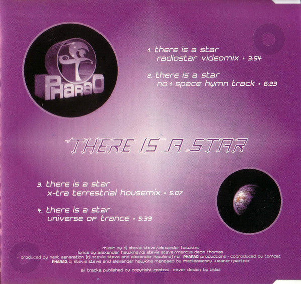 Pharao : There Is A Star (CD, Maxi)