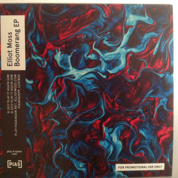 Elliot Moss : Boomerang (CD, EP, Promo)