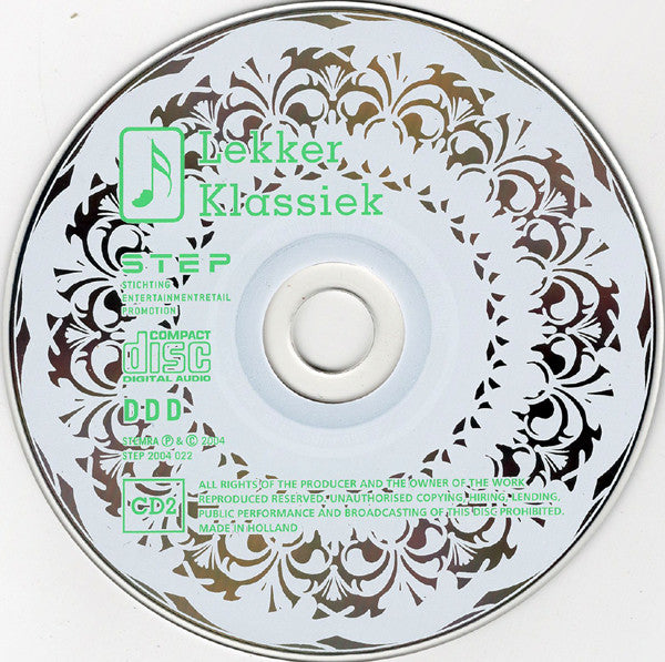 Various : Lekker Klassiek - De Mooiste Klassiekers! (2xCD, Comp)