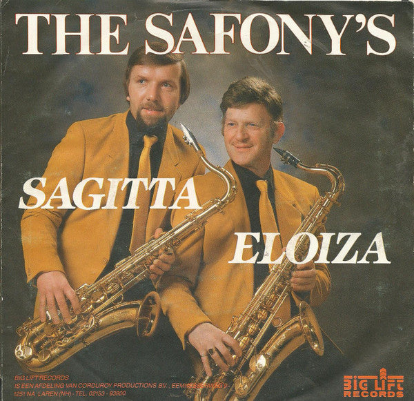 The Safony's : Eloiza (7", Single)