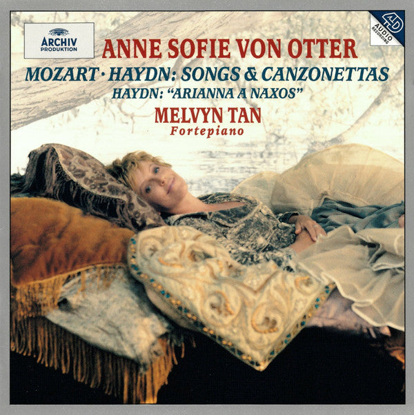Wolfgang Amadeus Mozart, Joseph Haydn ‎– Anne Sofie Von Otter, Melvyn Tan : Songs & Canzonettas (CD, Album)