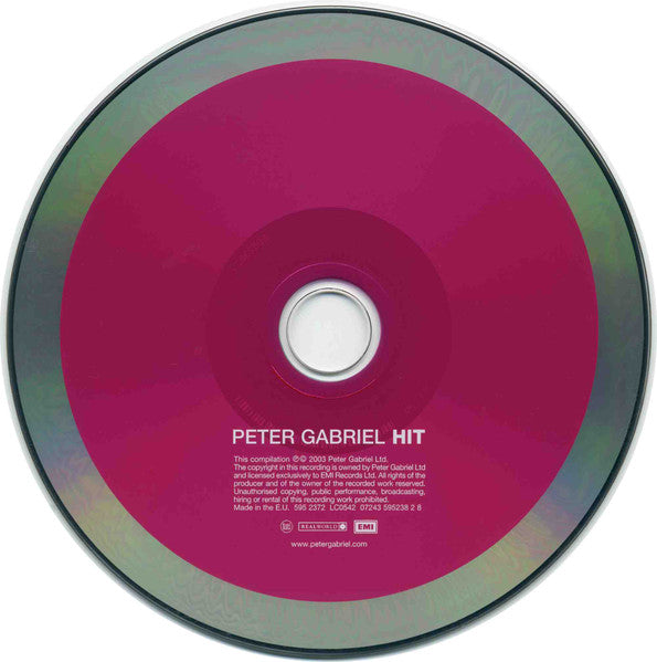 Peter Gabriel : Hit (2xCD, Comp, Enh, RP, Sli)